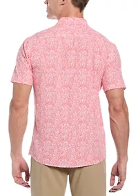 Men's Short Sleeve Collared Shirt