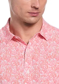 Men's Short Sleeve Collared Shirt