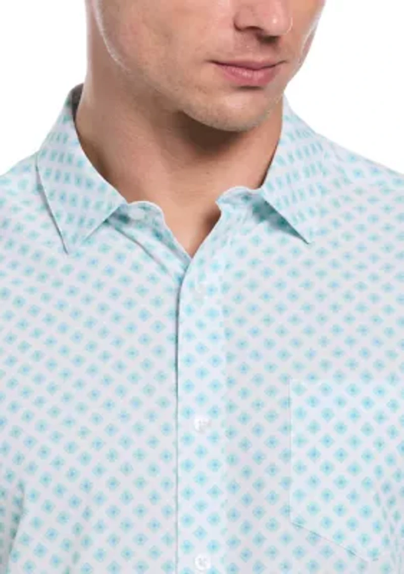 Men's Geometric Print Shirt