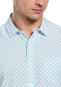 Men's Geometric Print Shirt