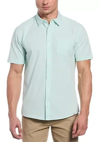 Men's Seersucker Gingham Shirt