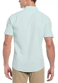 Men's Seersucker Gingham Shirt