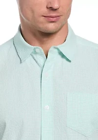 Men's Seersucker Gingham Shirt