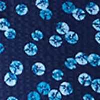 Men's Tall Seersucker Sand Dollar Print Shirt