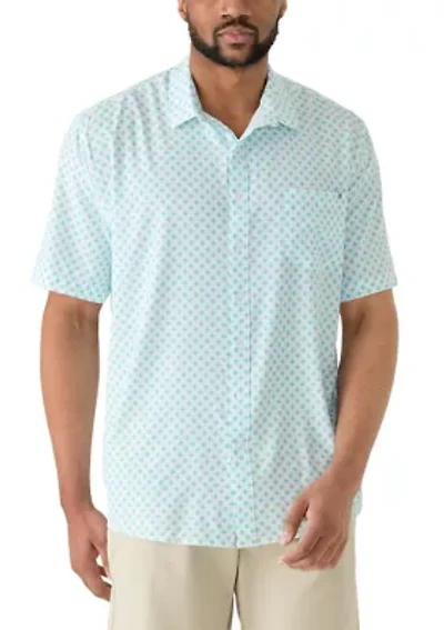 Men's Tall Geometric Print Shirt