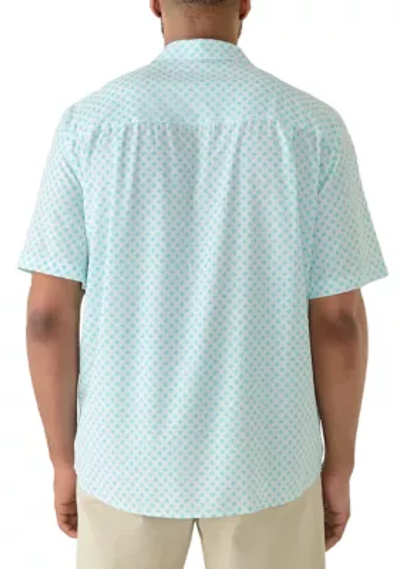 Men's Tall Geometric Print Shirt