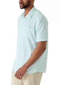 Men's Tall Geometric Print Shirt