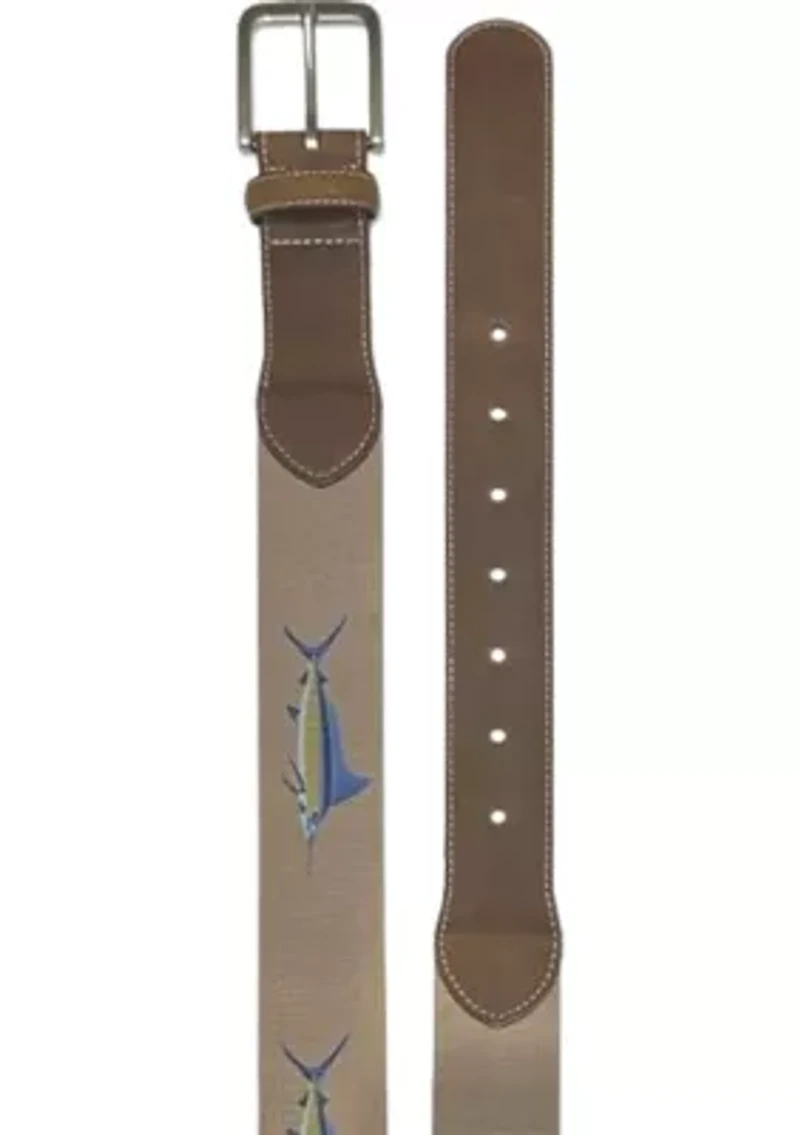 Fish Embroidered Belt