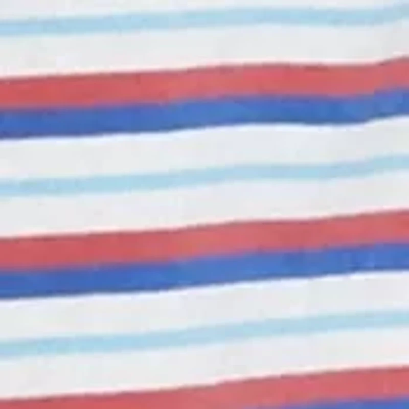 Striped Cotton Polo Shirt