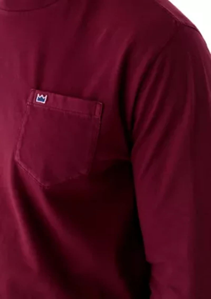 Slub Cotton Long Sleeve T-Shirt