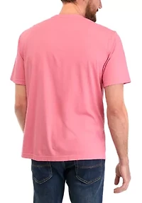 Short Sleeve Crew Neck Pocket T-Shirt