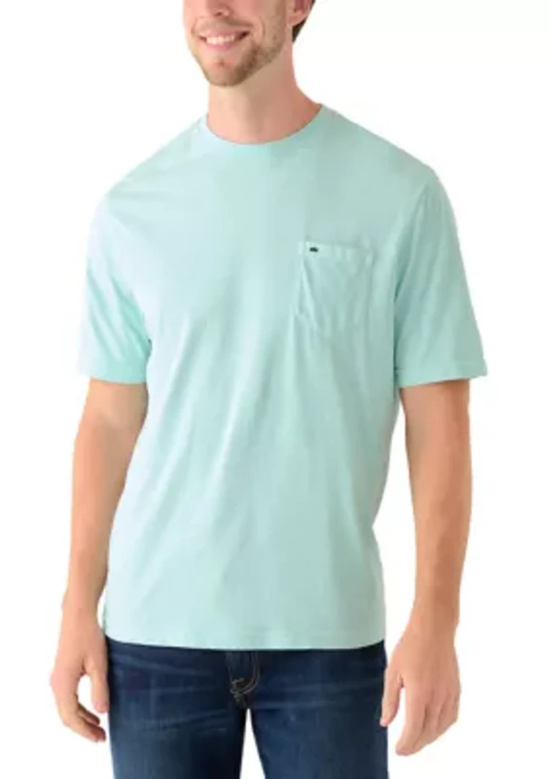 Short Sleeve Cotton Crew Pocket T-Shirt