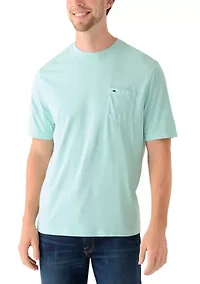 Short Sleeve Cotton Crew Pocket T-Shirt