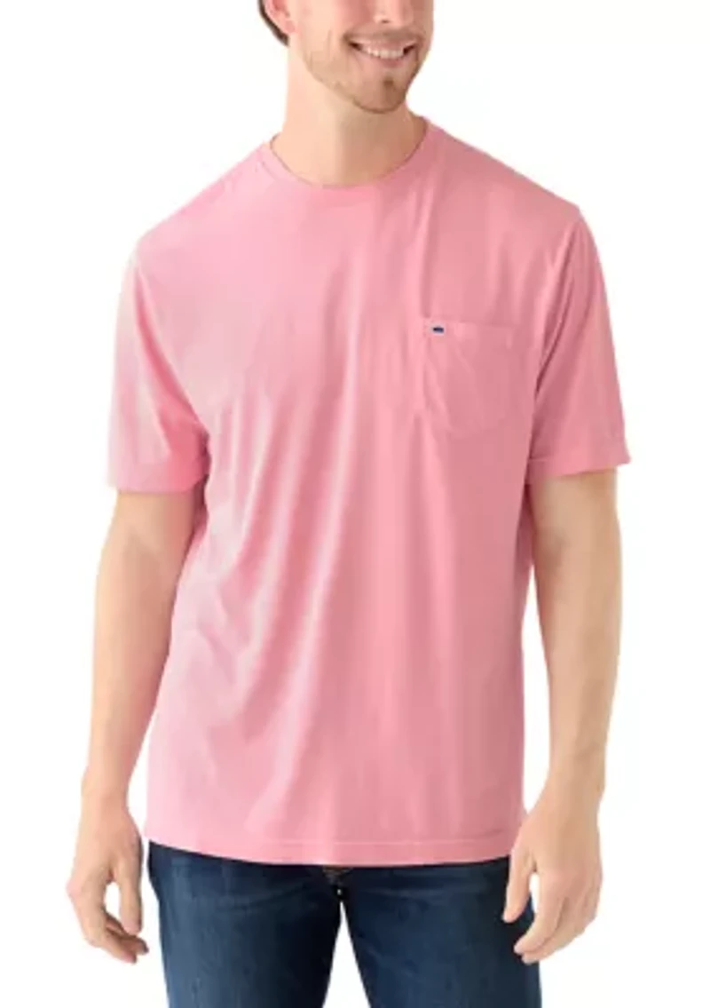 Short Sleeve Cotton Crew Pocket T-Shirt