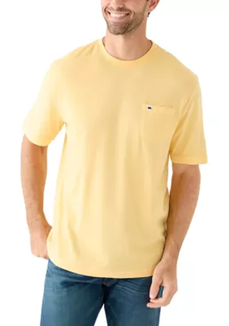 Short Sleeve Cotton Crew Pocket T-Shirt