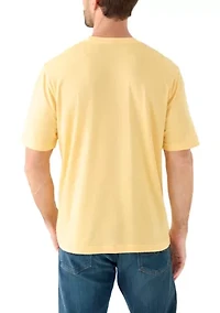 Short Sleeve Cotton Crew Pocket T-Shirt