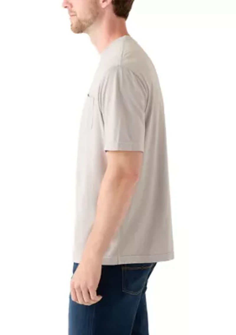 Short Sleeve Cotton Crew Pocket T-Shirt