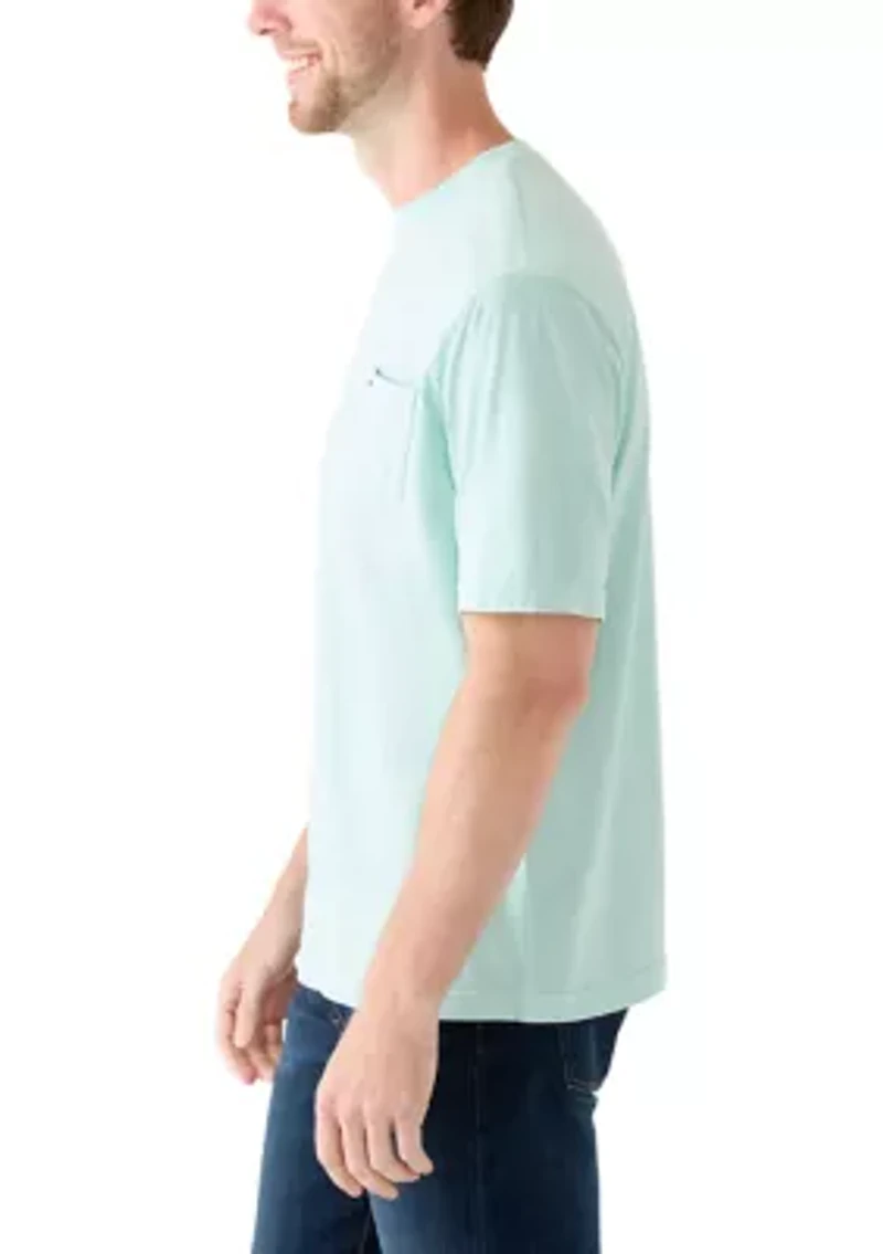 Short Sleeve Cotton Crew Pocket T-Shirt