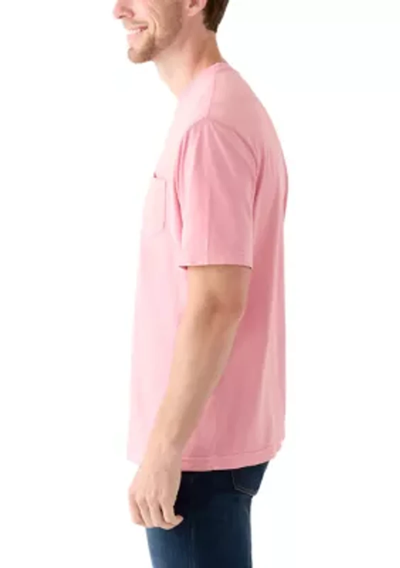 Short Sleeve Cotton Crew Pocket T-Shirt