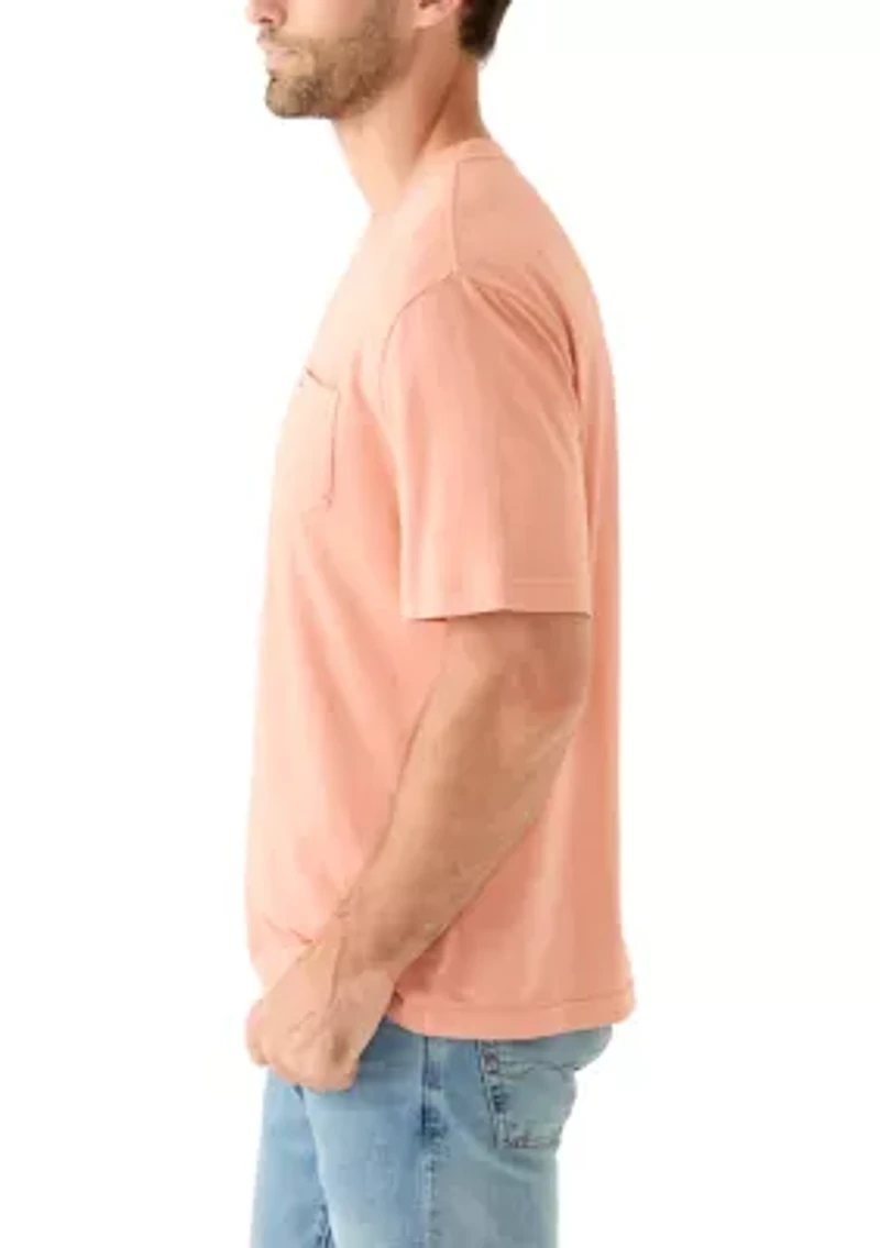 Short Sleeve Cotton Crew Pocket T-Shirt