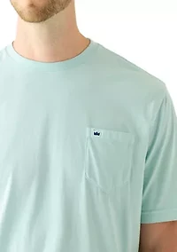 Short Sleeve Cotton Crew Pocket T-Shirt