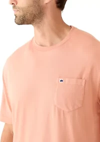 Short Sleeve Cotton Crew Pocket T-Shirt