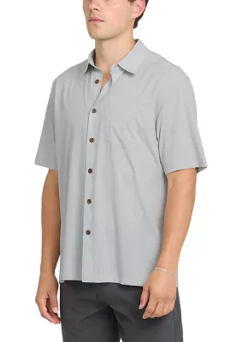 Men's Short Sleeve Woven Shirt
