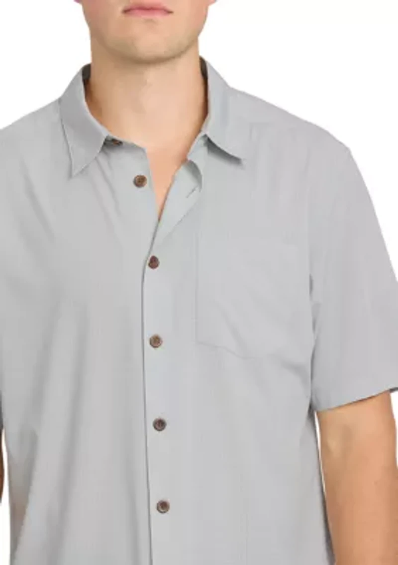 Men's Short Sleeve Woven Shirt