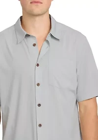 Men's Short Sleeve Woven Shirt