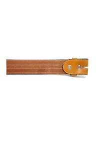 Maverick Brindle Hair Leather Belt