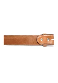 Wyatt Floral Tooled Leather Belt