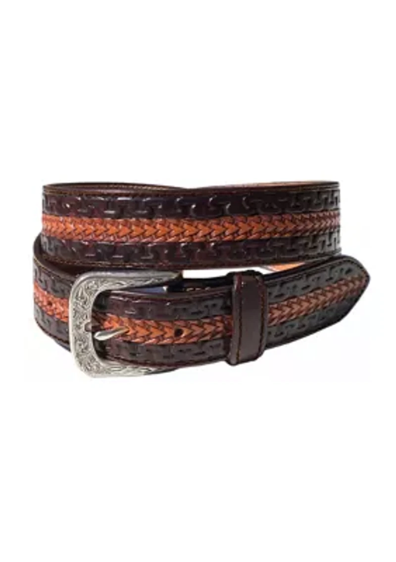 Tyler Tooled Leather Belt