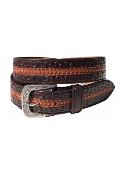 Tyler Tooled Leather Belt