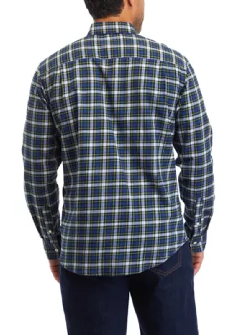 Twill Plaid Shirt