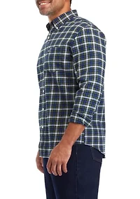 Twill Plaid Shirt