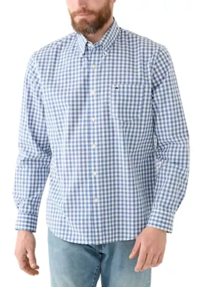 Poplin Gingham Shirt