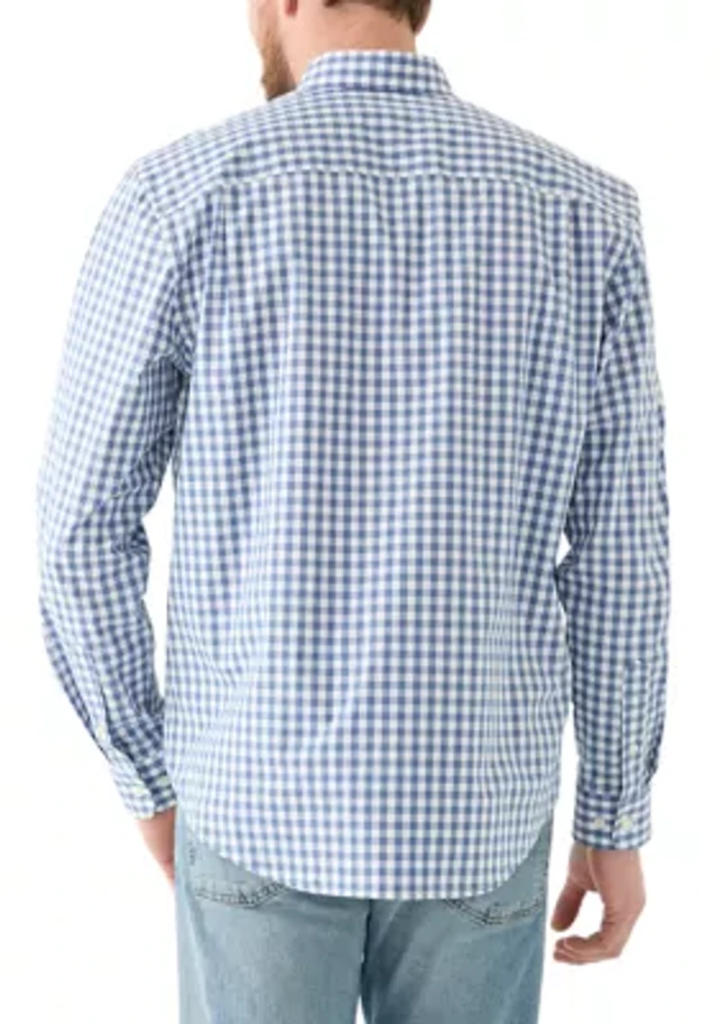 Poplin Gingham Shirt