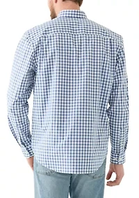 Poplin Gingham Shirt