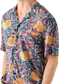 Short Sleeve Printed Camp Shirt