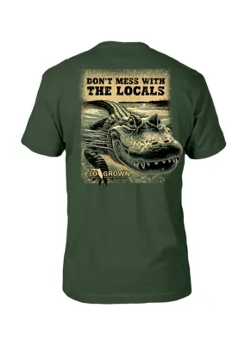Men's Up Close Gator Graphic T-Shirt