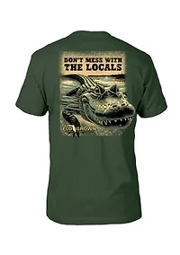 Men's Up Close Gator Graphic T-Shirt