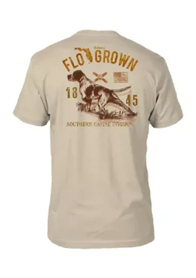 Men's Hound Dog Beware Graphic T-Shirt