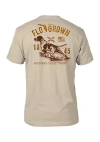 Men's Hound Dog Beware Graphic T-Shirt