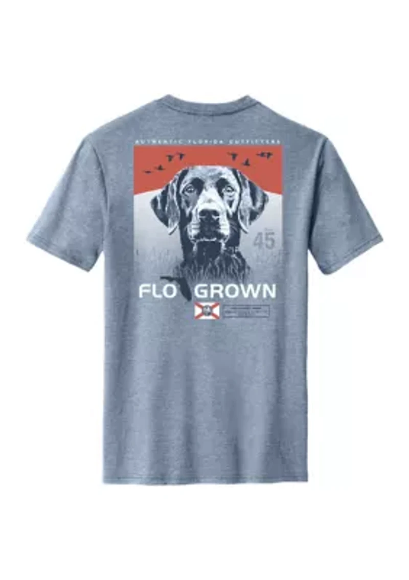 Men's Smokin' Dog Graphic T-Shirt