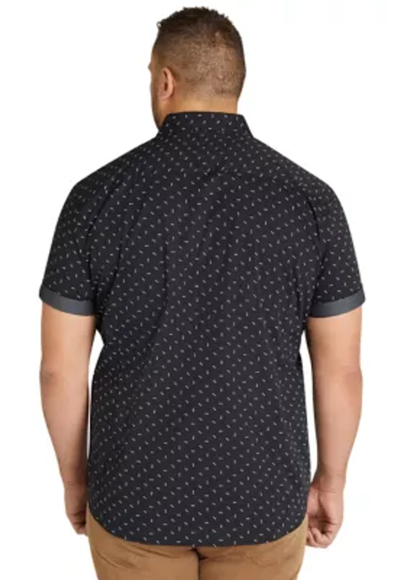 Big & Tall Short Sleeve Benson Stretch Shirt