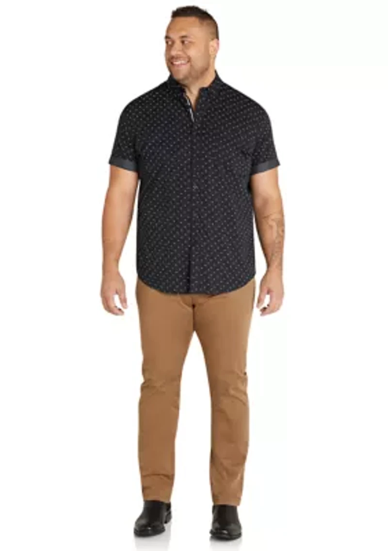 Big & Tall Short Sleeve Benson Stretch Shirt