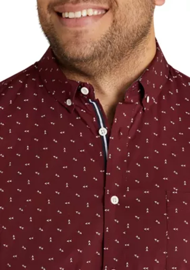 Big & Tall Short Sleeve Benson Stretch Shirt