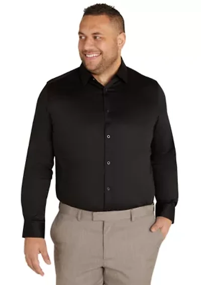 Big & Tall Long Sleeve Bahamas Stretch Shirt