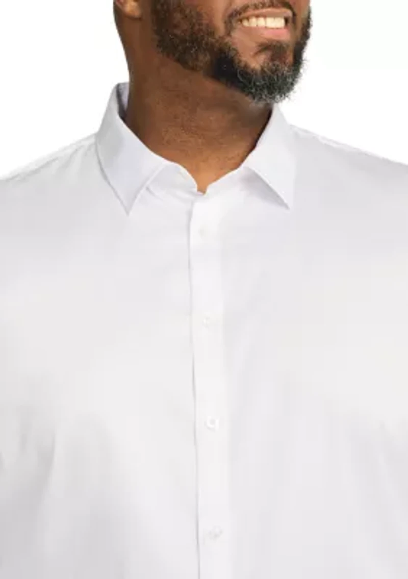 Big & Tall Long Sleeve Bahamas Stretch Shirt