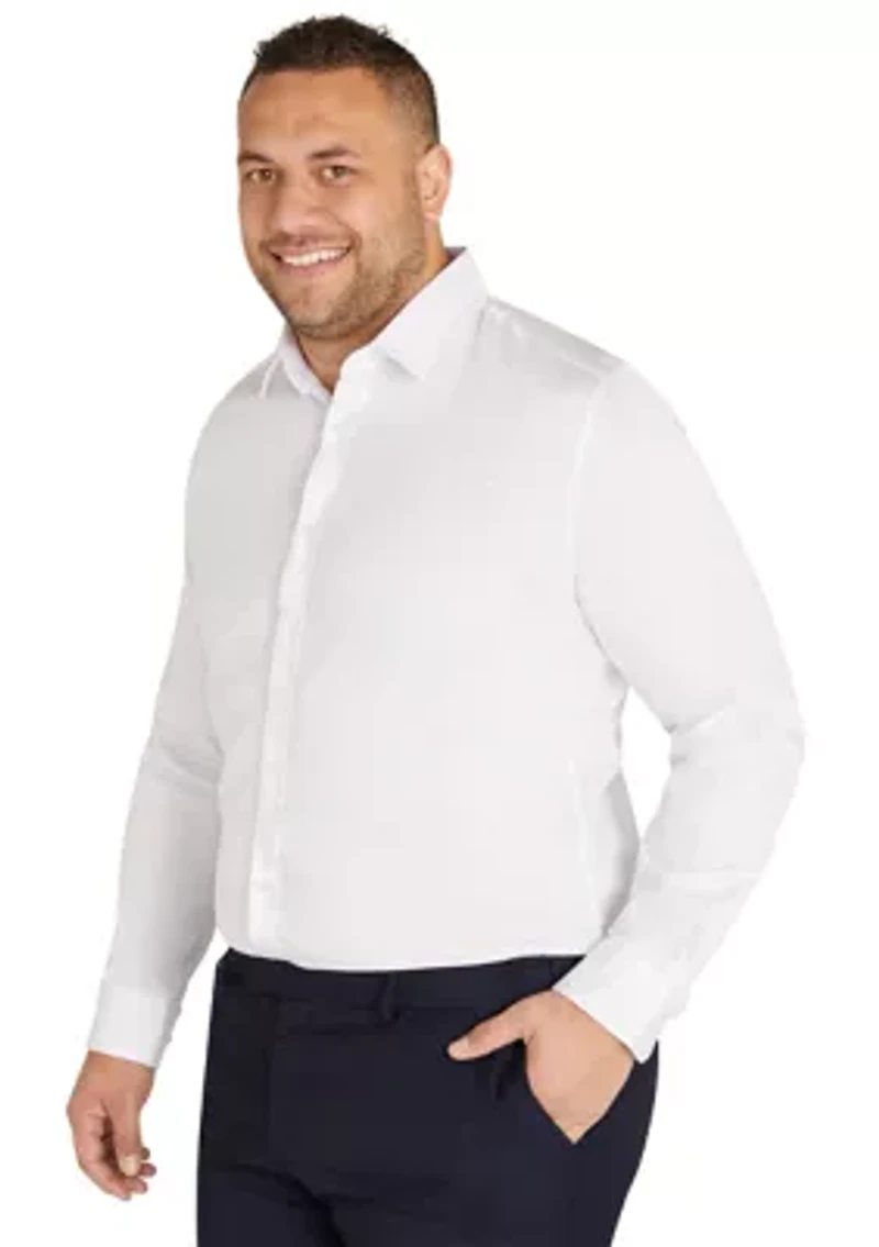 Big & Tall Long Sleeve Bahamas Stretch Shirt